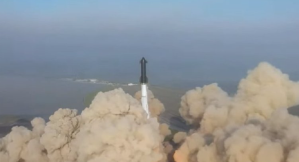 马斯克：祝贺SpaceX团队完成了激动人心的星舰首次飞行测试