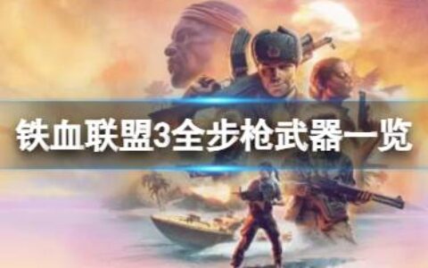 《铁血联盟3》步枪有哪些？全步枪武器一览