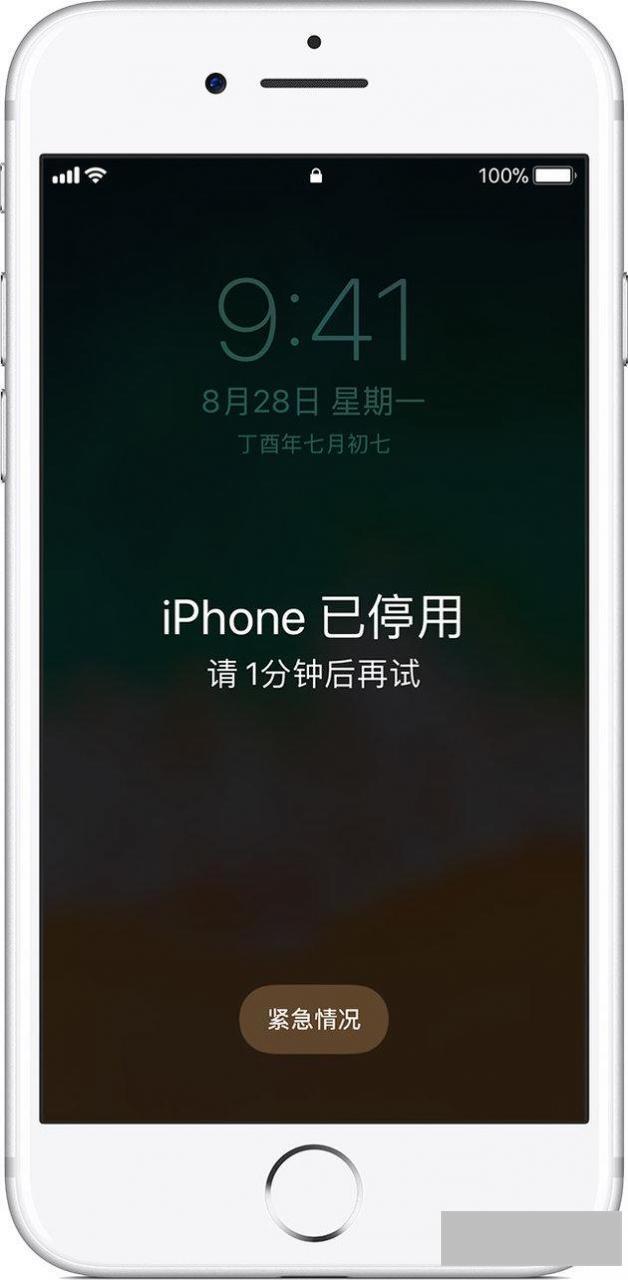 苹果锁屏密码忘了怎么解开(iPhone被锁定的处理方法)