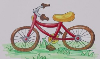 自行车怎么画 自行车简笔画教程