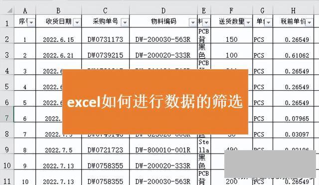 怎么筛选自己需要的数据(excel筛选功能使用步骤)