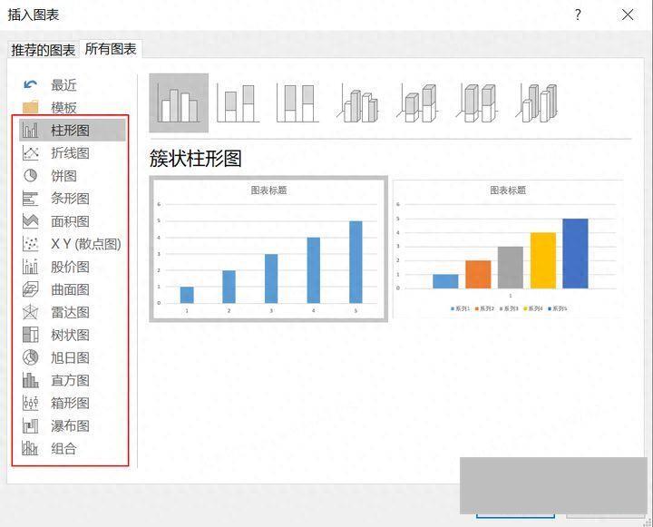 excel柱状图怎么做(表格图表制作教程)