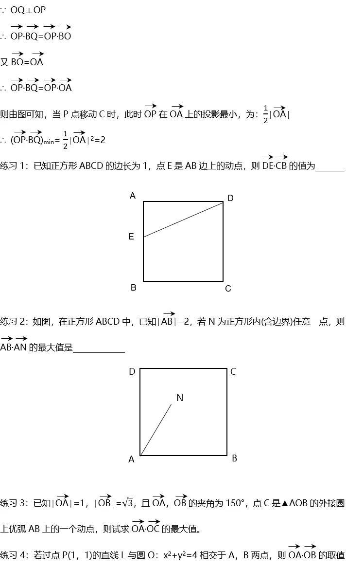 向量数量积的求法（五种方法讲解）